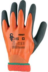 CXS CXS YUNGAY / Mănuși de iarnă îmbibate în latex - portocaliu/negru 9 (370009120909)
