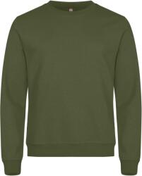 CLIQUE MIAMI ROUNDNECK / Hanorac unisex cu guler rotund - verde militar XXL (671030j5305)