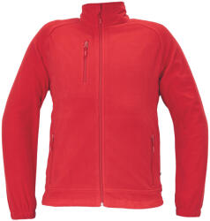 ČERVA EXPORT IMPORT a. s CERVA BHADRA / Jachetă din fleece - roșu L (0346000320003)