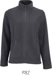 SOL´S NORMAN / Jachetă din fleece pentru femei - gri cărbune S (25209423801)