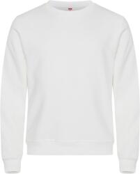 CLIQUE MIAMI ROUNDNECK / Hanorac unisex cu guler rotund - alb-gălbui S (67103004701)
