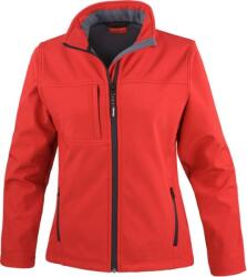 RESULT R 121F / Jachetă softshell cu 3 straturi pentru femei - roșie XXL (30121F00405)