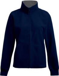 PROMODORO 7985 / Jachetă dublă din fleece pentru femei - bleumarin/gri deschis XL (407985q4304)