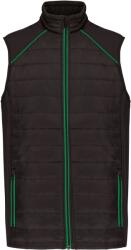 Wk Designed To Work Vestă de lucru hibridă unisex WK CONCEPUTĂ PENTRU LUCRU WK 606 - negru/verde 5XL (20W606o6415)