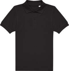 B&C Collection MY POLO 180 KIDS / Tricou polo pentru copii - negru 158 (01K428002t1)