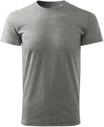 MALFINI, a. s MALFINI HEAVY NEW FREE F37 / Tricou unisex - gri închis melanj S (F371213)