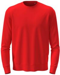 Stedman CLASSIC SWEATSHIRT ST4300 / Hanorac unisex - roșu stacojiu 4XL (ST4300SRE4XL)