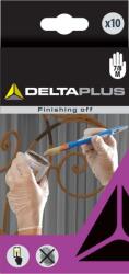 Delta Plus DELTA DPV1371 / Mănuși de vinil de unică folosință pudrate, pachet de 10 bucăți - nevopsite 9/10 (DPV137109)