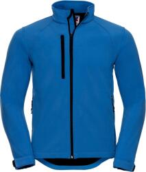 Russell Athletic 140M / Jachetă softshell bărbătească cu 3 straturi - albastru azur XXL (10140M16205)