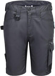 Portwest WX2 CD843 / Pantaloni scurți bărbătești - gri metalizat UK 32/EU 48 (CD843MGR32)