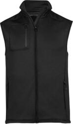TEE JAYS TJ9104 / Vestă bărbătească elastică din fleece - neagră S (18910400201)