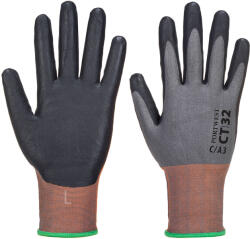 Portwest CT300 MR18 CT32 / Mănuși rezistente la tăiere din nitril micro-spumat, nivel C - gri/negru XXXL (CT32G8RXXXL)