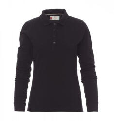 PAYPER FLORENCE LADY 000931-0021 / Tricou polo de damă, cu mânecă lungă - negru S (000931002114000S)