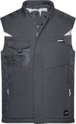 Daiber JN 825 / Vestă softshell de iarnă pentru lucru - negru/negru 4XL (02082580814)