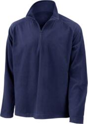 RESULT R 112X / Hanorac unisex din microfleece cu fermoar 1/4 - bleumarin M (30112X00302)
