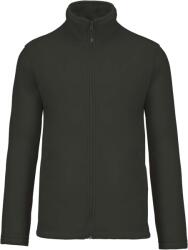 Kariban Vintage FALCO K911 / Hanorac bărbătesc din fleece - verde măsliniu M (20K911a1402)