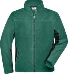 Daiber JN 842 / Jachetă de lucru din microfleece pentru bărbați - verde închis/negru 6XL (02084283016)