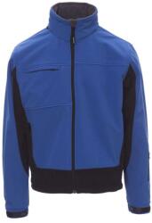 PAYPER STORM 000215-0053 / Jachetă softshell cu glugă în guler - albastru regal/negru 4XL (0002150053090124XL)