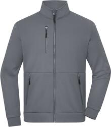 Daiber JN 1876 / Jachetă unisex din fleece - gri metalizat M (021876r7102)