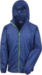 RESULT R 189X / Jachetă de ploaie unisex - bleumarin/lime S (30189Xp8301)