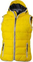 Daiber JN 1075 / Vestă de damă - galben soare/alb L (021075k8303)