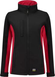PRA-P-OR s. r. o PRAPOR BIBA D / Jachetă softshell pentru femei, mărimi supradimensionate - negru/roz XXXL (PRAPOR380015)