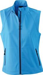 Daiber JN 1023 / Vestă softshell cu 3 straturi pentru femei - azuriu M (02102343002)