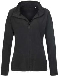 Stedman Geacă clasică din fleece STEDMAN ST5100 / Geacă din fleece cu fermoar pentru femei - neagră XL (ST5100BLOXL)