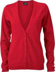 Daiber JN 660 / Cardigan de damă cu decolteu în V - roșu XS (02066000400)
