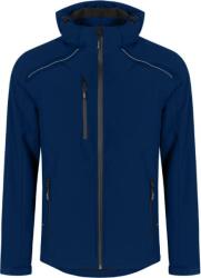 PROMODORO 7850 / Jachetă softshell bărbătească cu 3 straturi și glugă - bleumarin 5XL (40785000315)