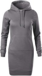 MALFINI, a. s MALFINI SNAP 419 / Rochie cu glugă pentru femei - gri oțel XL (4193616)