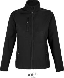 SOL´S FALCON / Jachetă softshell cu 3 straturi pentru femei - neagră L (25382800203)