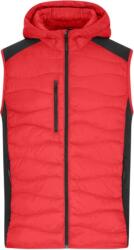 Daiber JN 1328 / Vestă bărbătească din fleece elastic - roșu/negru XXL (02132887605)
