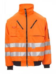 PAYPER STREET 000348-0092 / Jachetă reflectorizantă 2 în 1, cu mâneci detașabile - portocaliu XL (000348009202001XL)