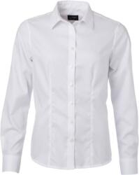 Daiber JN 681 / Cămașă twill cu mânecă lungă pentru femei - alb L (02068100103)