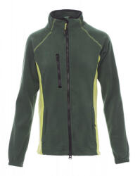 PAYPER ASPEN+ LADY 001005-0069 / Jachetă din fleece bicoloră pentru femei - verde/verde acid S (001005006907010S)