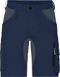 Daiber JN 1811 / Pantaloni scurți de lucru elastici pentru bărbați - bleumarin/carbon 52 (021811q80n7)