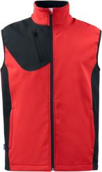 PROJOB Vestă softshell de lucru PROJOB 3702/Vestă softshell de lucru pentru bărbați - roșie 5XL (64370200415)