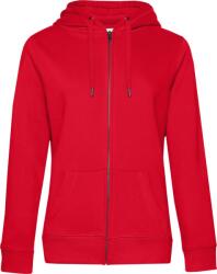 B&C be inspired B&C QUEEN ZIPPED HOOD / Hanorac cu fermoar pentru femei - roșu XXL (01W03Q00405)