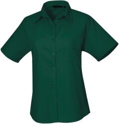 Premier PR 302 / Cămașă cu mânecă scurtă din poplin pentru femei - sticlă XXL (3903022022g)
