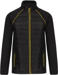 Wk Designed To Work WK CONCEPUTĂ PENTRU WORK WK 6147 / Jachetă de lucru hibridă unisex - negru/galben M (20614719702)