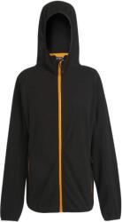 Regatta Professional NAVIGATE TRF 690 / Jachetă din fleece bărbătească cu glugă - negru/portocaliu pop, mărimea S (36F690ad401)