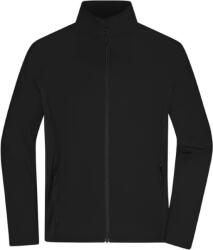 Daiber JN 1860 / Jachetă bărbătească elastică din fleece - negru/negru L (02186080803)