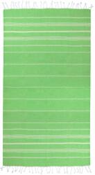 The One Towelling 1019 Prosop SULTAN / Haman - lime/alb 100x180cm (48101935299) Prosop