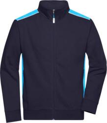 Daiber JN 870 / Hanorac de lucru bărbătesc - bleumarin/turcoaz 5XL (020870o5115)