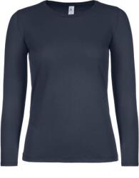 B&C be inspired B&C E150 LSL / Tricou cu mânecă lungă pentru femei - bleumarin XXL (01006T00305)