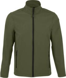 SOL´S RACE / Jachetă softshell bărbătească cu 2 straturi - army XL (25119554904)