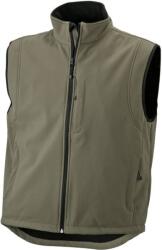 Daiber JN 136 / Vestă softshell bărbătească cu 3 straturi - măsliniu S (02013655001)