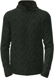 STEDMAN Geacă tricotată din fleece cu glugă STEDMAN LUX ST5460 / Geacă tricotată din fleece pentru bărbați cu glugă - negru melanj M (ST5460BOHM)
