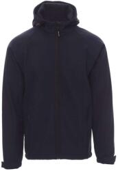 PAYPER GALE 001044-0355 / Jachetă softshell bărbătească cu glugă - bleumarin 5XL (0010440355080075XL)